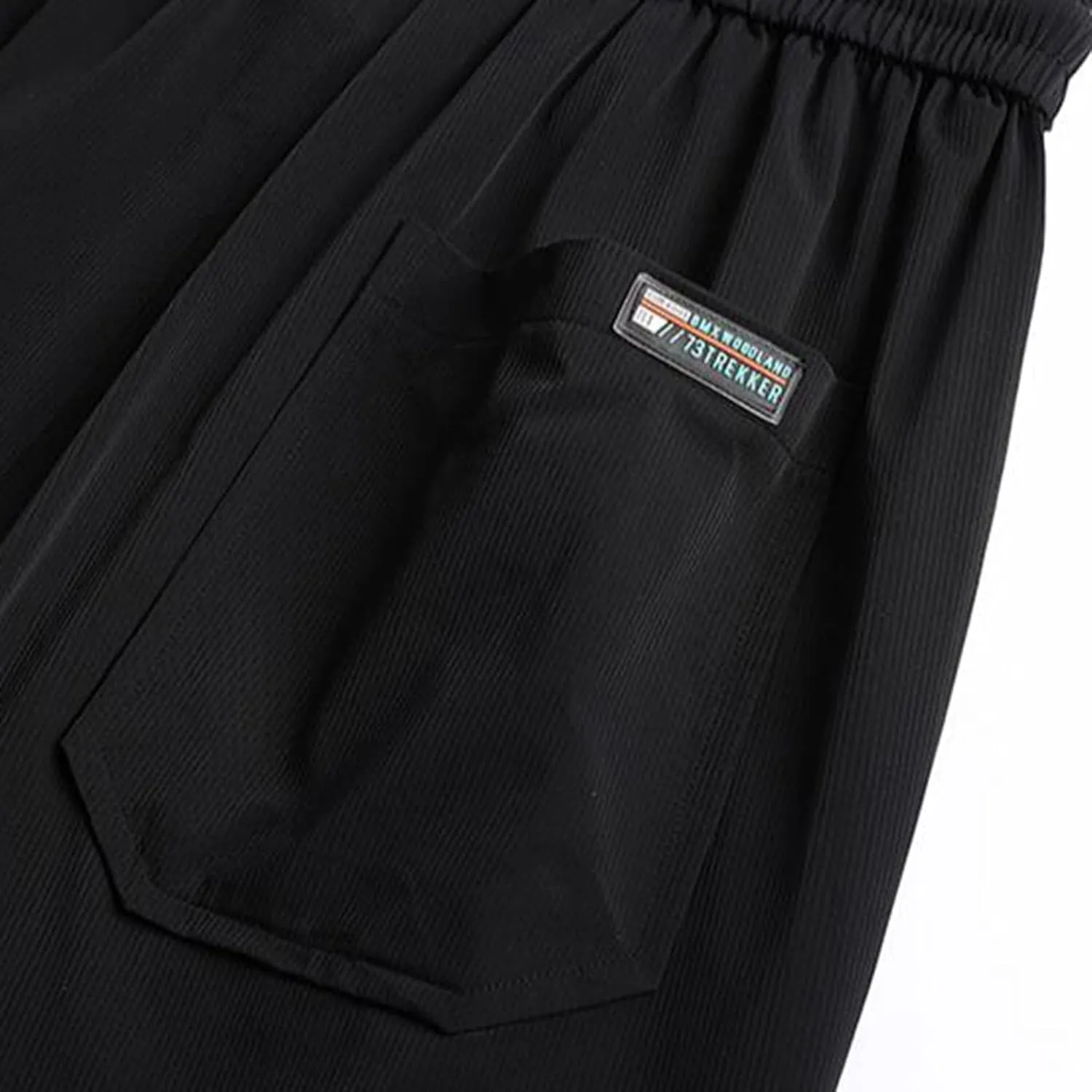 2023 Mens Lightweight Sweatpants Loose Athletic Workout Joggers Stylish Elastic Waist Drawstring Trousers Plus Size Bottoms