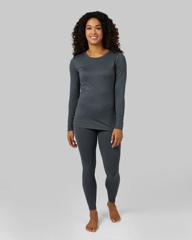 32 Degrees Women's Lightweight Baselayer Legging | 4-Way Stretch | Form Fitting | Thermal