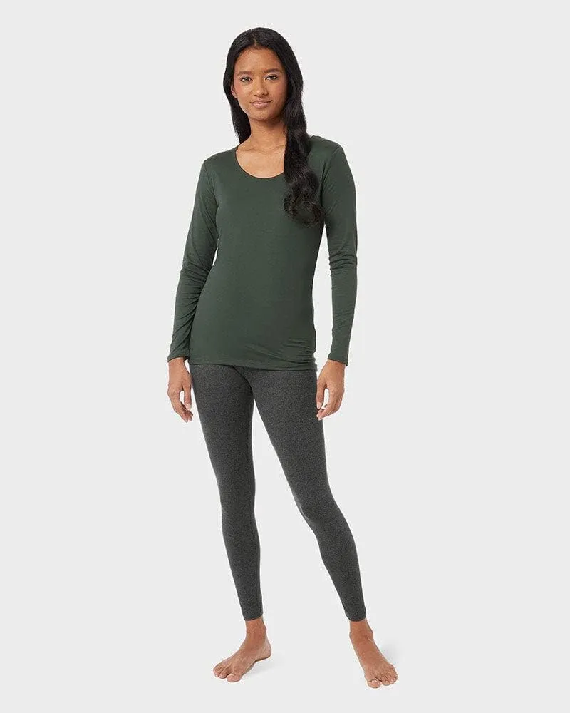 32 Degrees Women's Lightweight Baselayer Legging | Form Fitting | 4-Way Stretch | Thermal