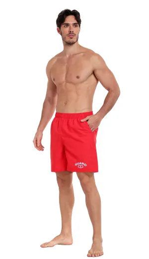 Adoretex Men's Guard Board Short Swimsuit with Mesh Liner (MG002)
