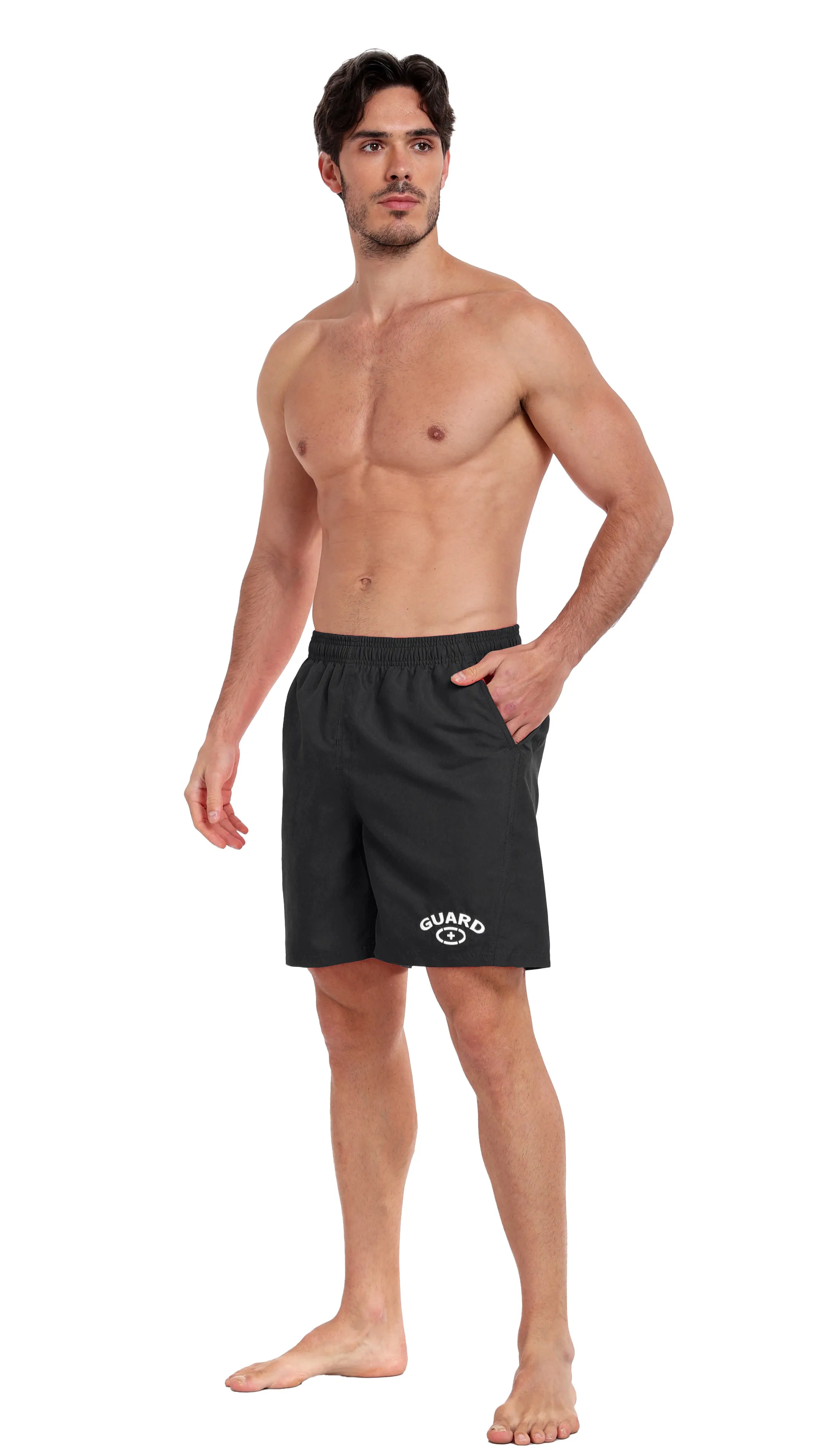 Adoretex Men's Guard Board Short Swimsuit with Mesh Liner (MG002)