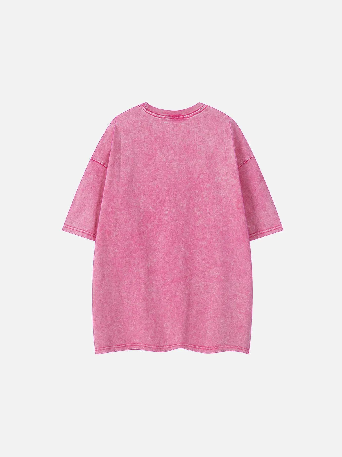 Aelfric Eden T-Shirt mit aufgestickter Stern-Applikation und verwaschenem Design