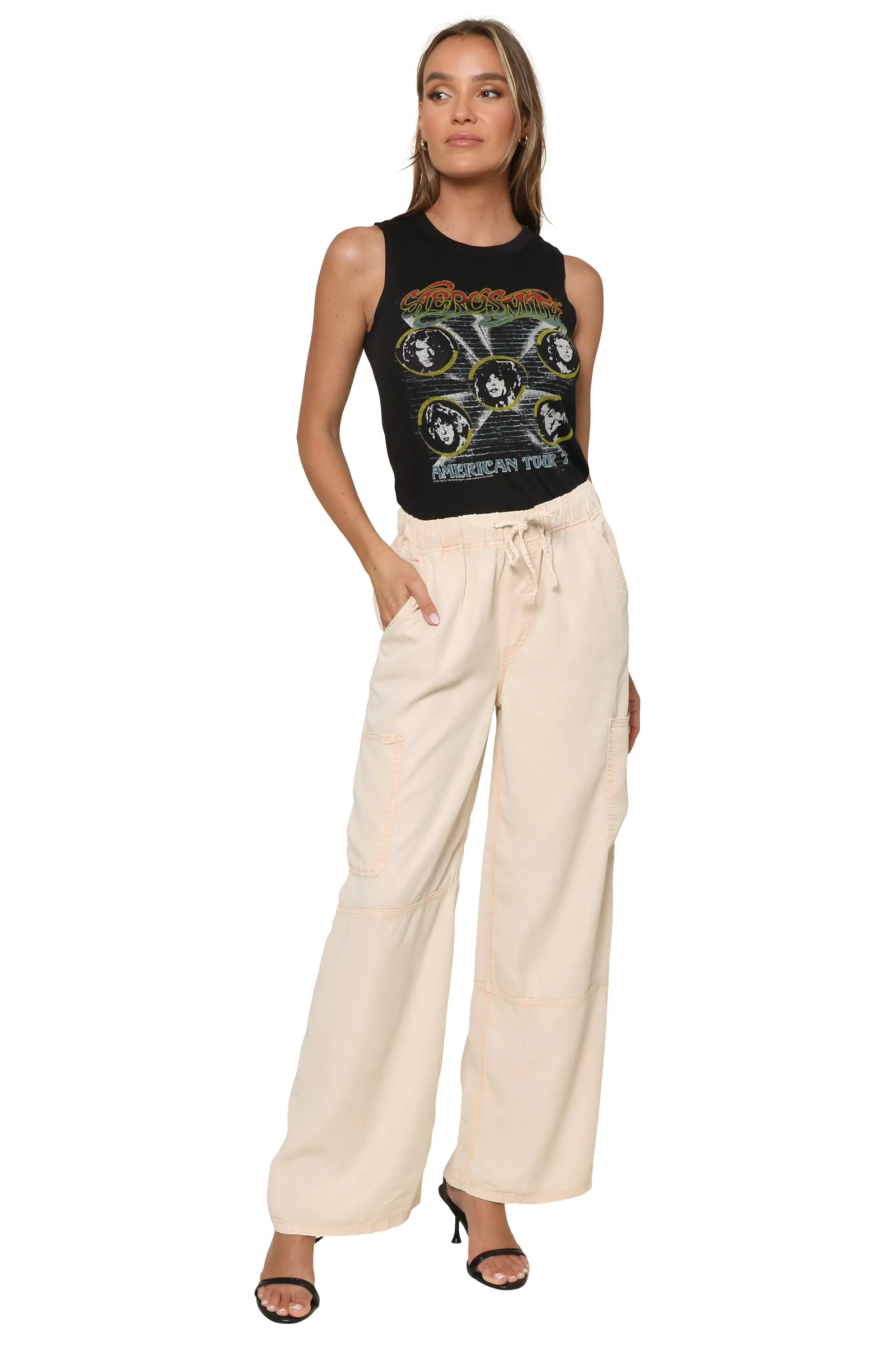 Aerosmith Muscle Crop Tank