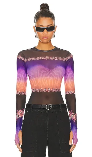 AFRM Kaylee Top in Purple