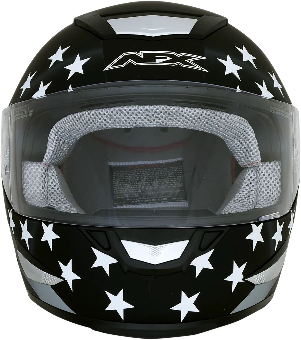 AFX FX-99 Helmet - Flag - Stealth - Large 0101-11358