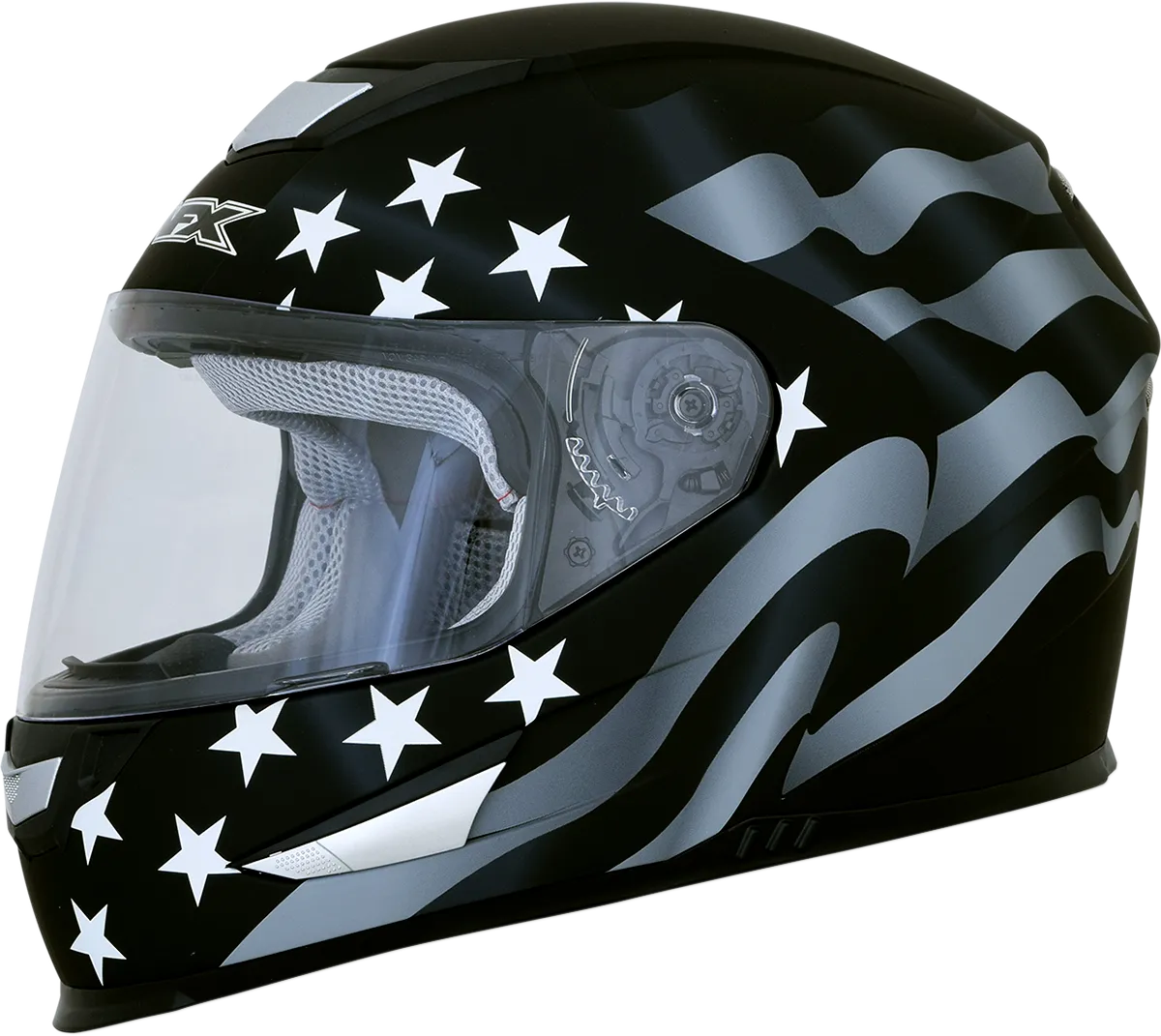 AFX FX-99 Helmet - Flag - Stealth - Large 0101-11358