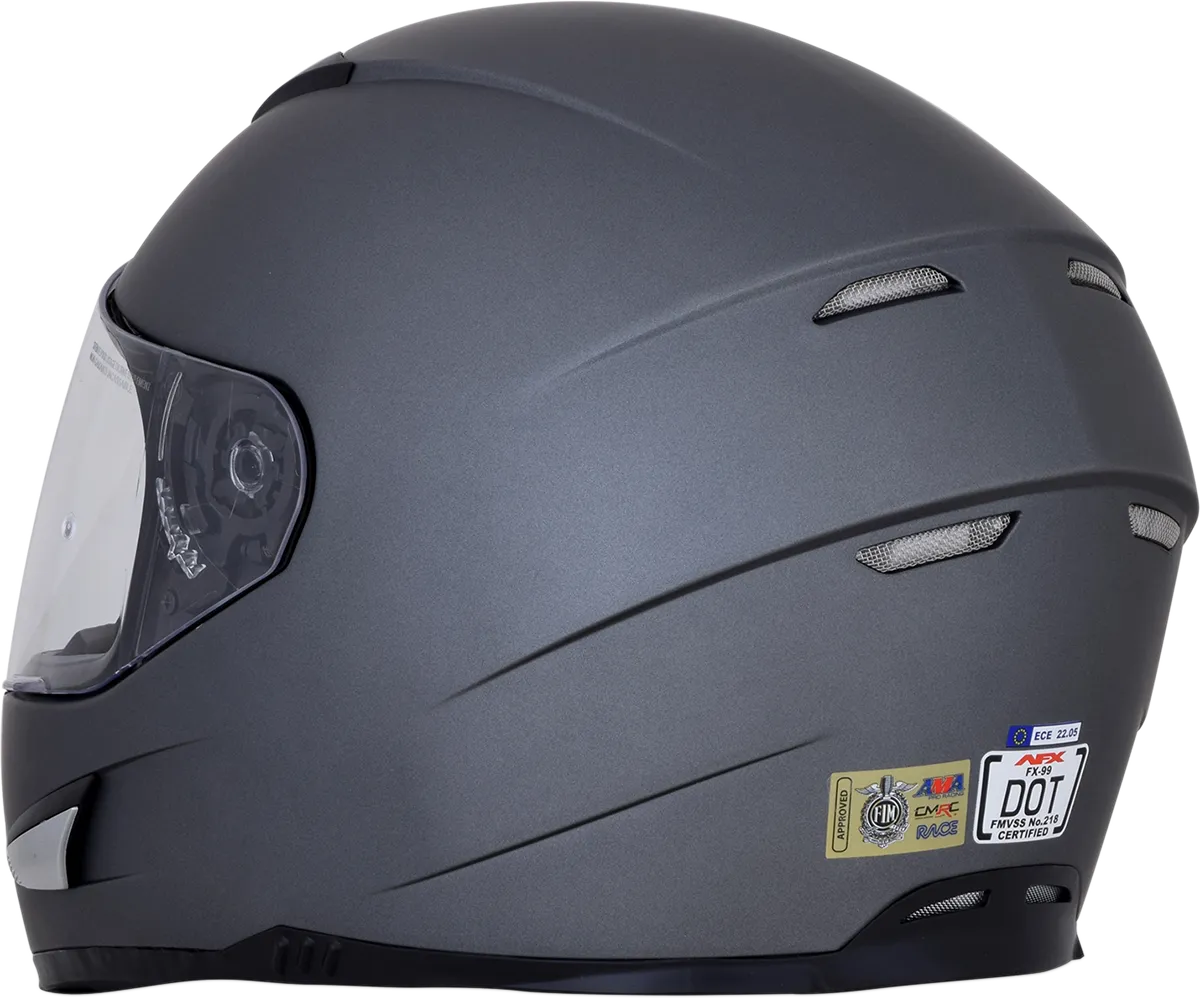AFX FX-99 Helmet - Frost Gray - 2XL 0101-11065