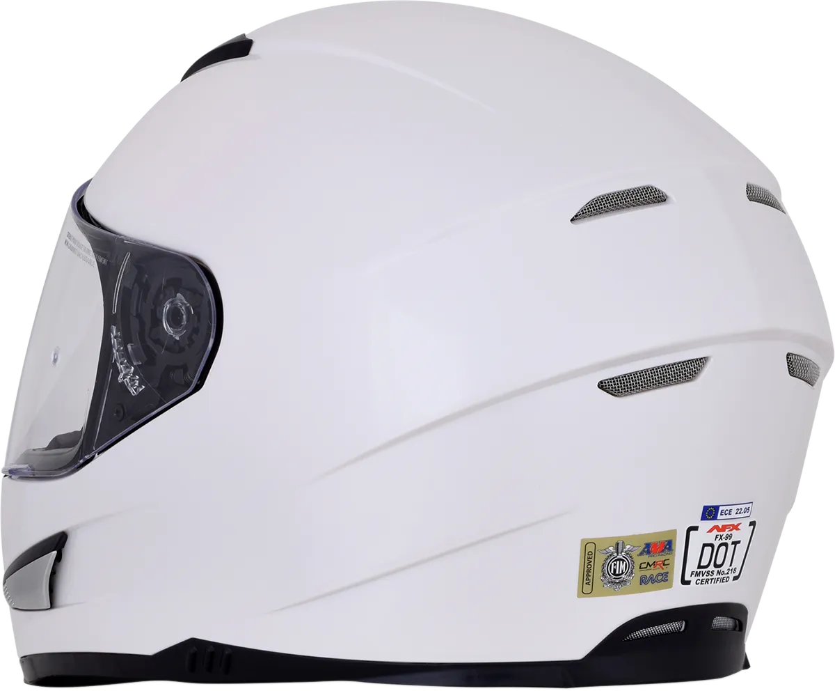 AFX FX-99 Helmet - Pearl White - Medium 0101-11079