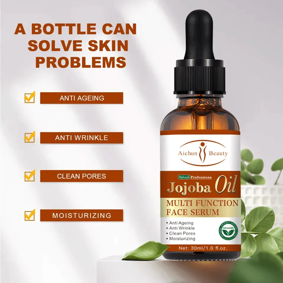 Aichun Beauty Whitening Moisturizing Jojoba Oil Face Serum - 30ml