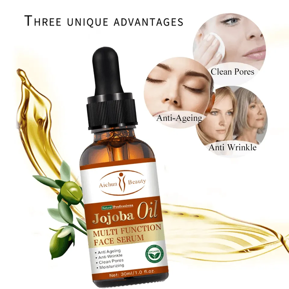 Aichun Beauty Whitening Moisturizing Jojoba Oil Face Serum - 30ml