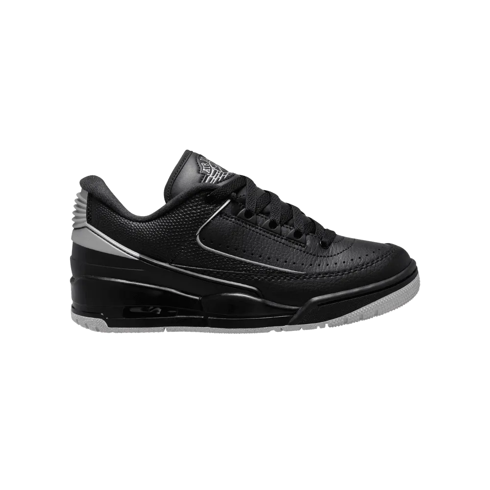 Air Jordan 2/3 GS 'Black Metallic Silver'