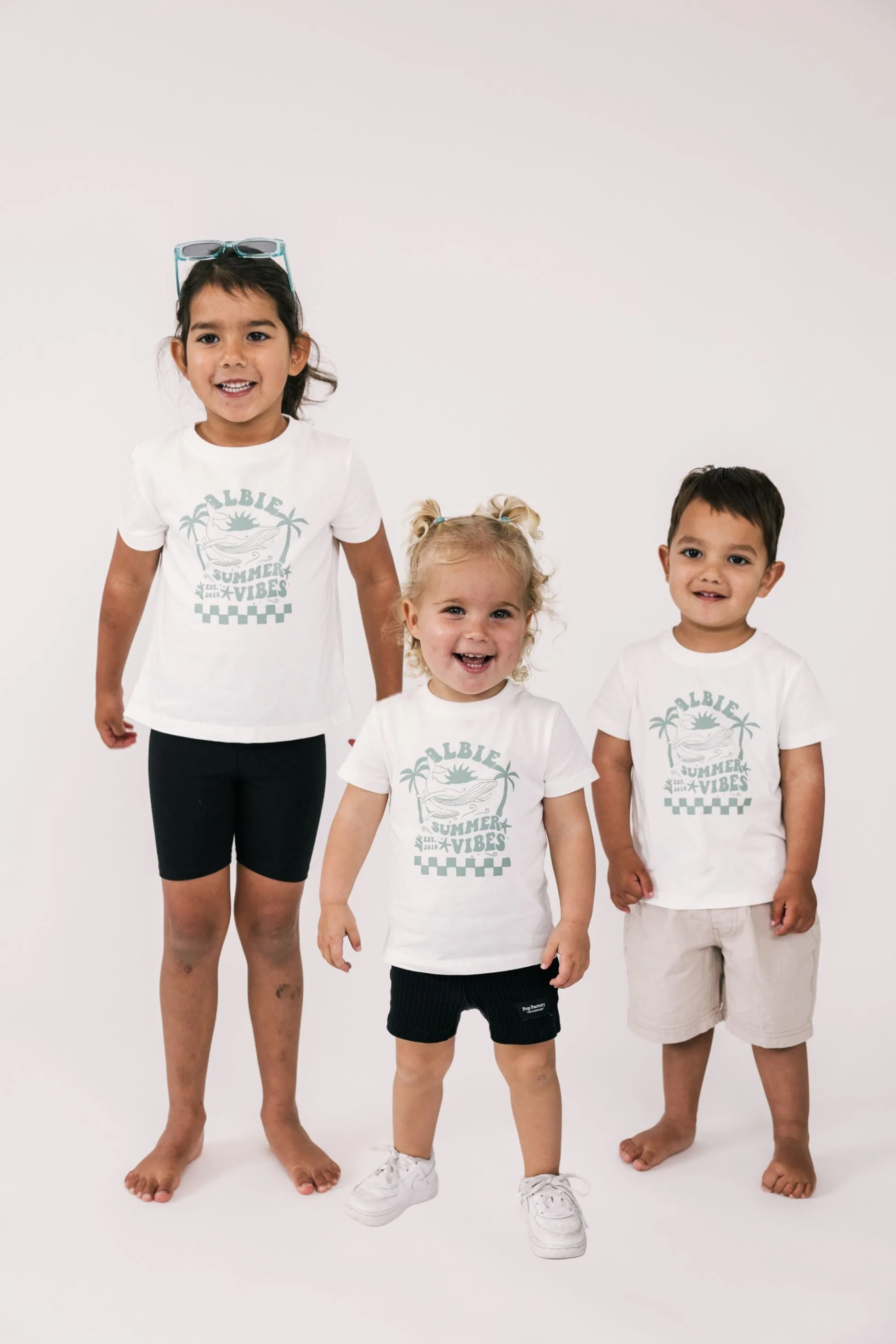 Albie Tee Mini | Ivory- Was $39 Now $21