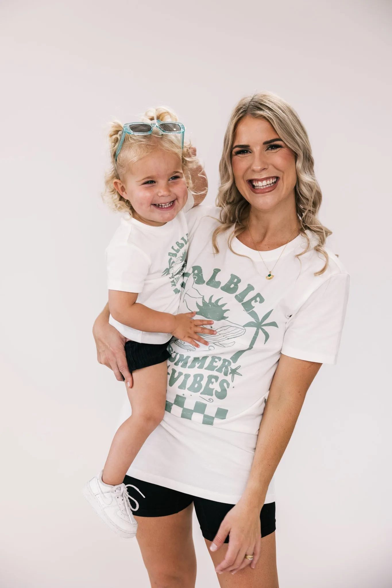 Albie Tee Mini | Ivory- Was $39 Now $21