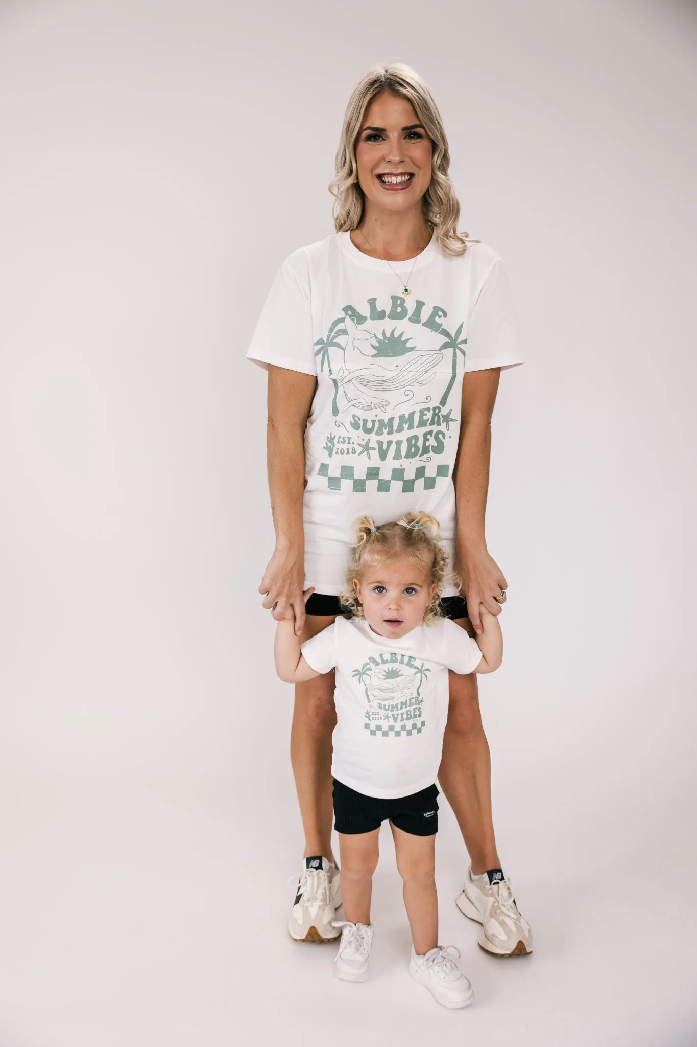 Albie Tee Mini | Ivory- Was $39 Now $21