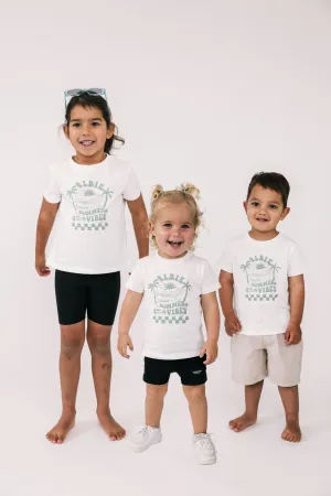 Albie Tee Mini | Ivory- Was $39 Now $21