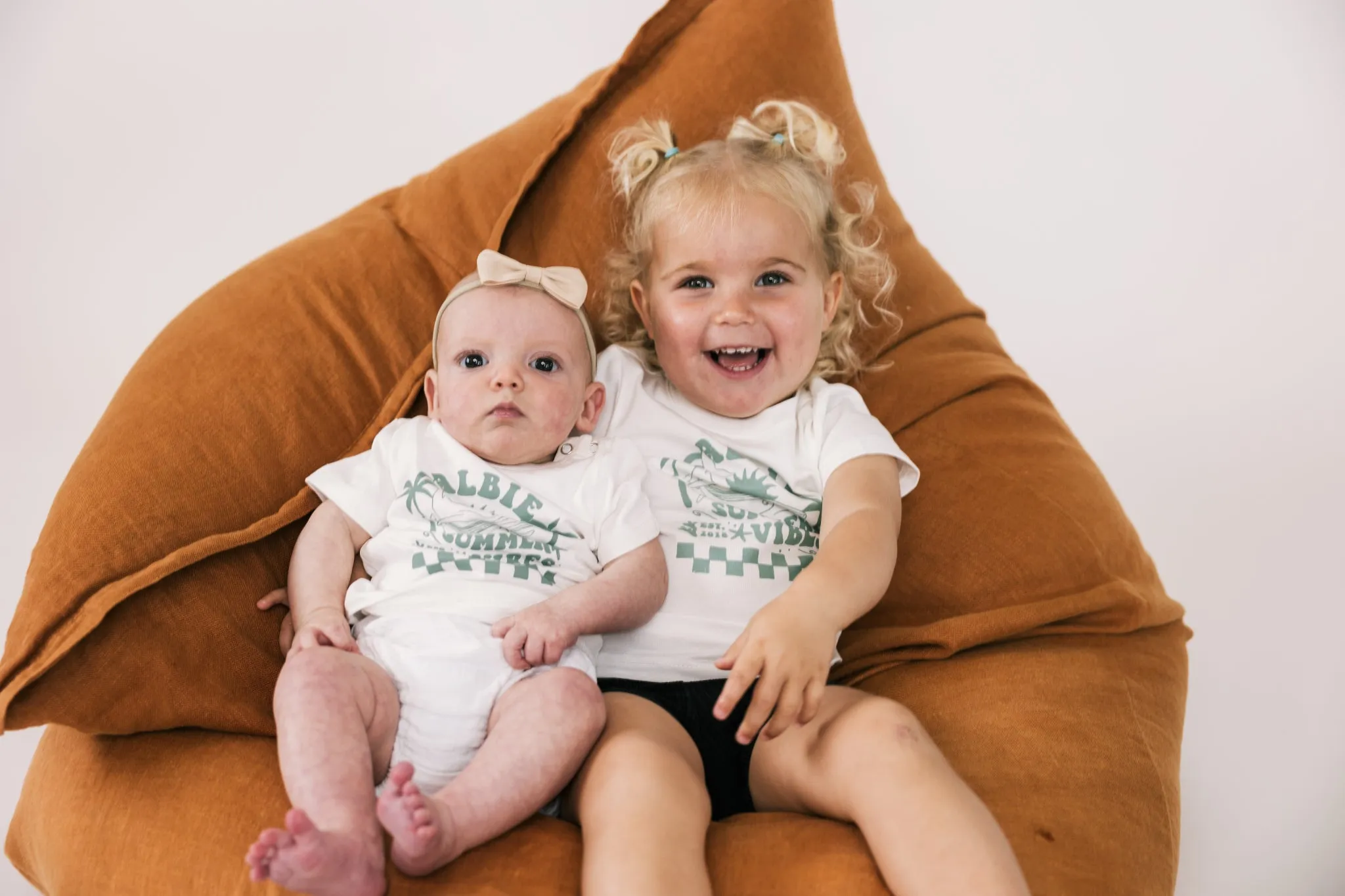 Albie Tee Mini | Ivory- Was $39 Now $21