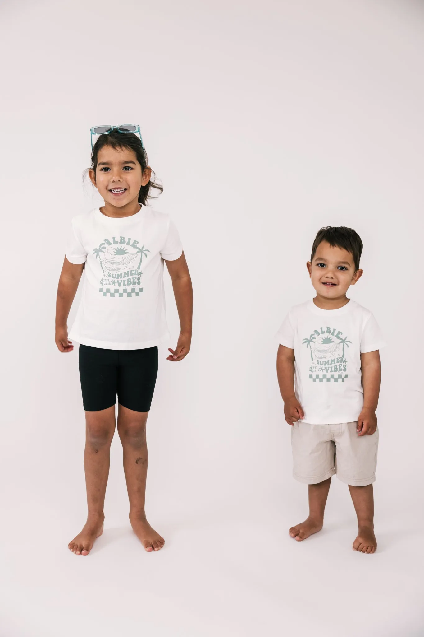 Albie Tee Mini | Ivory- Was $39 Now $21