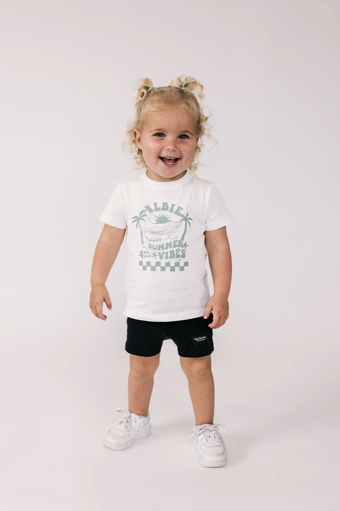 Albie Tee Mini | Ivory- Was $39 Now $21