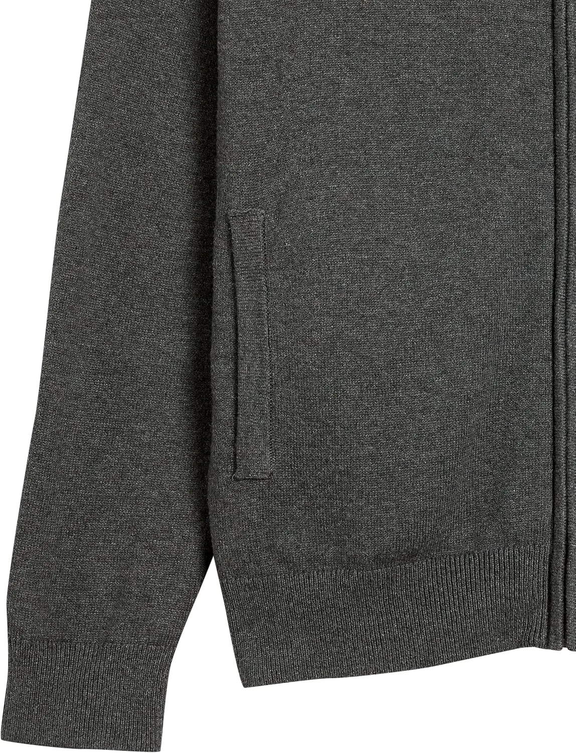 Amazon Essentials Men's Full-Zip Cotton Sweater