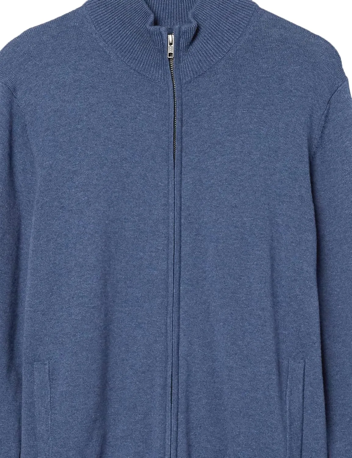 Amazon Essentials Men's Full-Zip Cotton Sweater