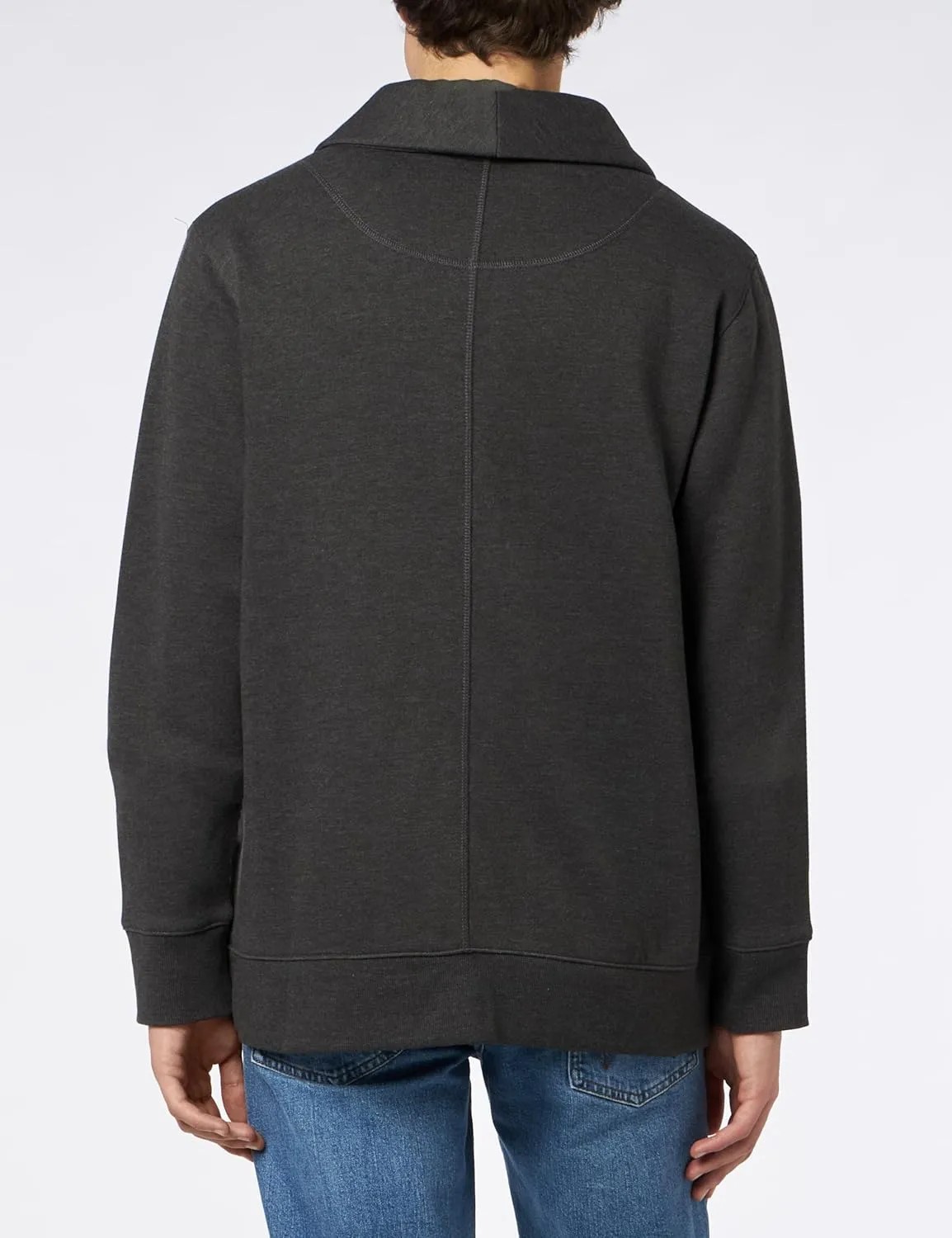 Amazon Essentials Men's Long-Sleeve Fleece Shawl-Collar Cardigan