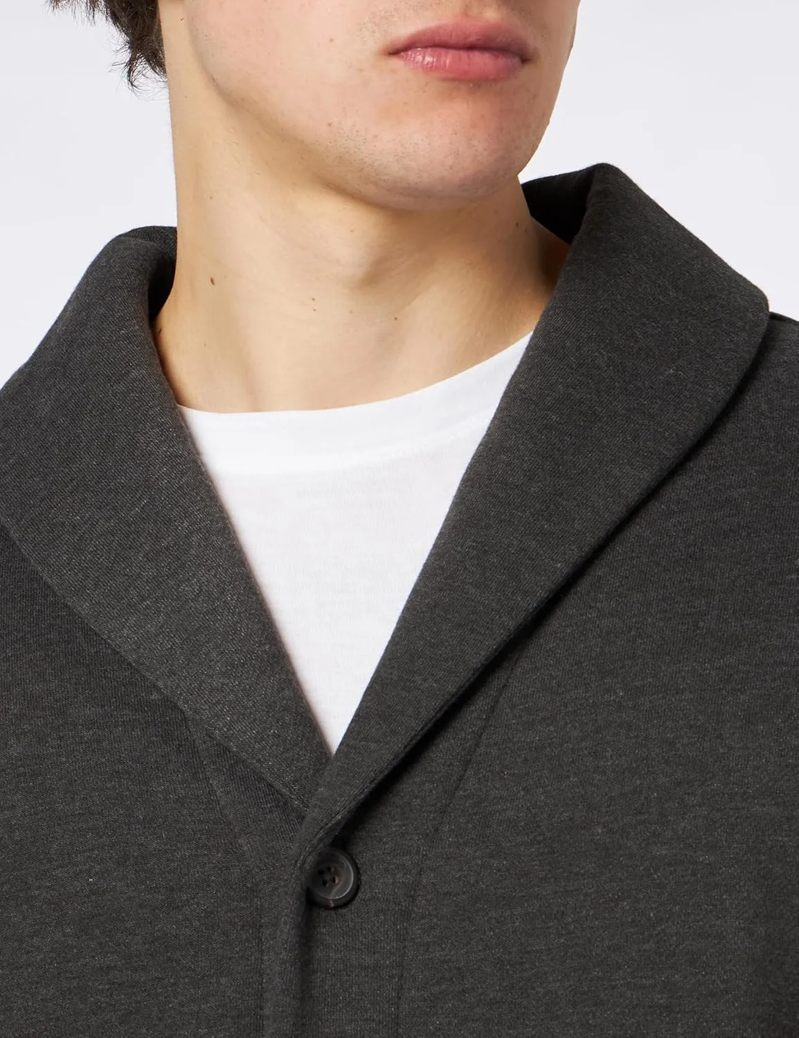 Amazon Essentials Men's Long-Sleeve Fleece Shawl-Collar Cardigan