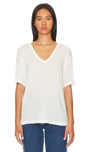 ANINE BING Vale Tee in Ivory