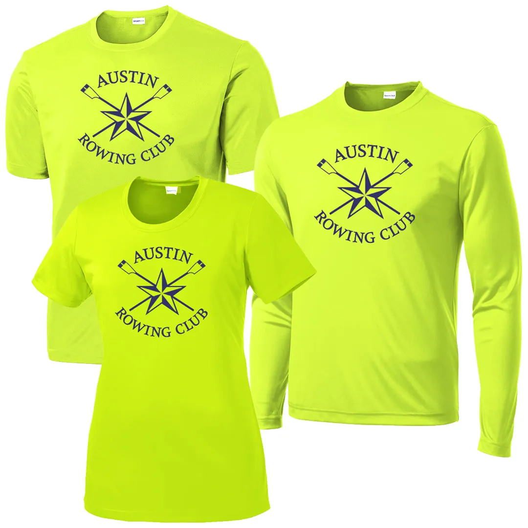 Austin Rowing Club Poly Performance Tees