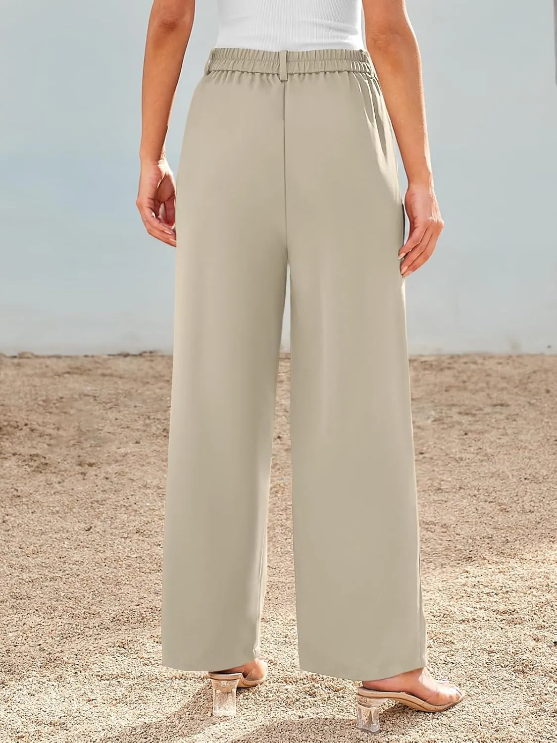 AUTOMET Women Wide Leg Dress Pants High Waisted Loose Fit Business Casual Work Trousers with Pockets 2025