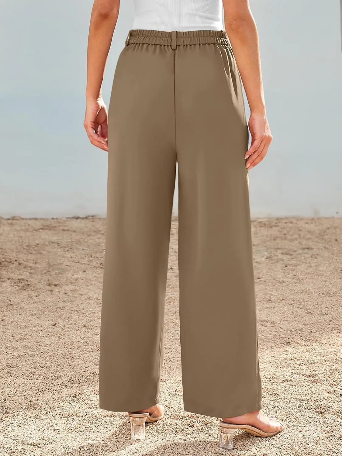 AUTOMET Women Wide Leg Dress Pants High Waisted Loose Fit Business Casual Work Trousers with Pockets 2025
