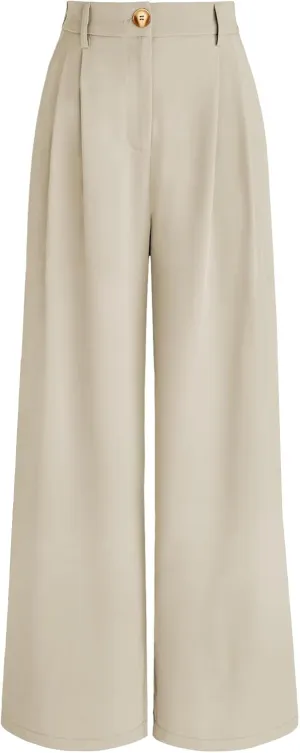 AUTOMET Women Wide Leg Dress Pants High Waisted Loose Fit Business Casual Work Trousers with Pockets 2025