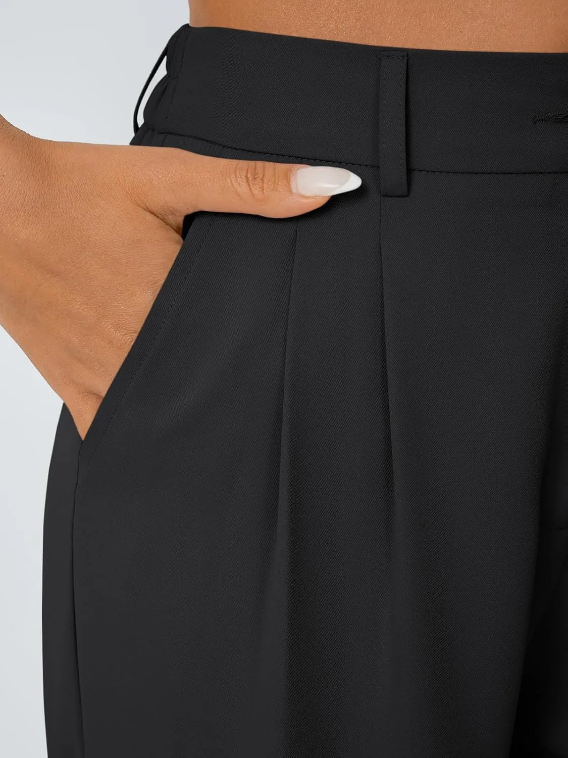 AUTOMET Womens Wide Leg Dress Pants Business Casual Work Outfits