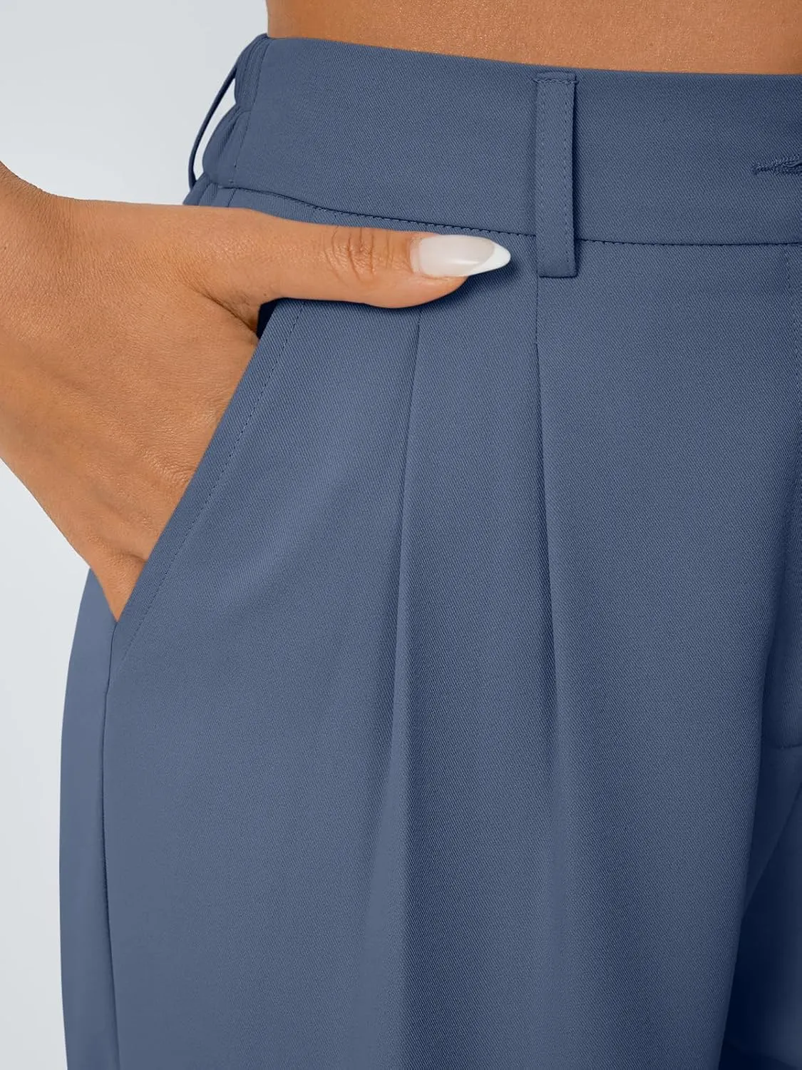 AUTOMET Womens Wide Leg Dress Pants Business Casual Work Outfits