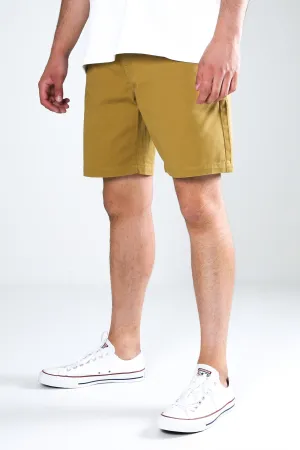 Barracks Relaxed Chino Short 19" Dark Khaki