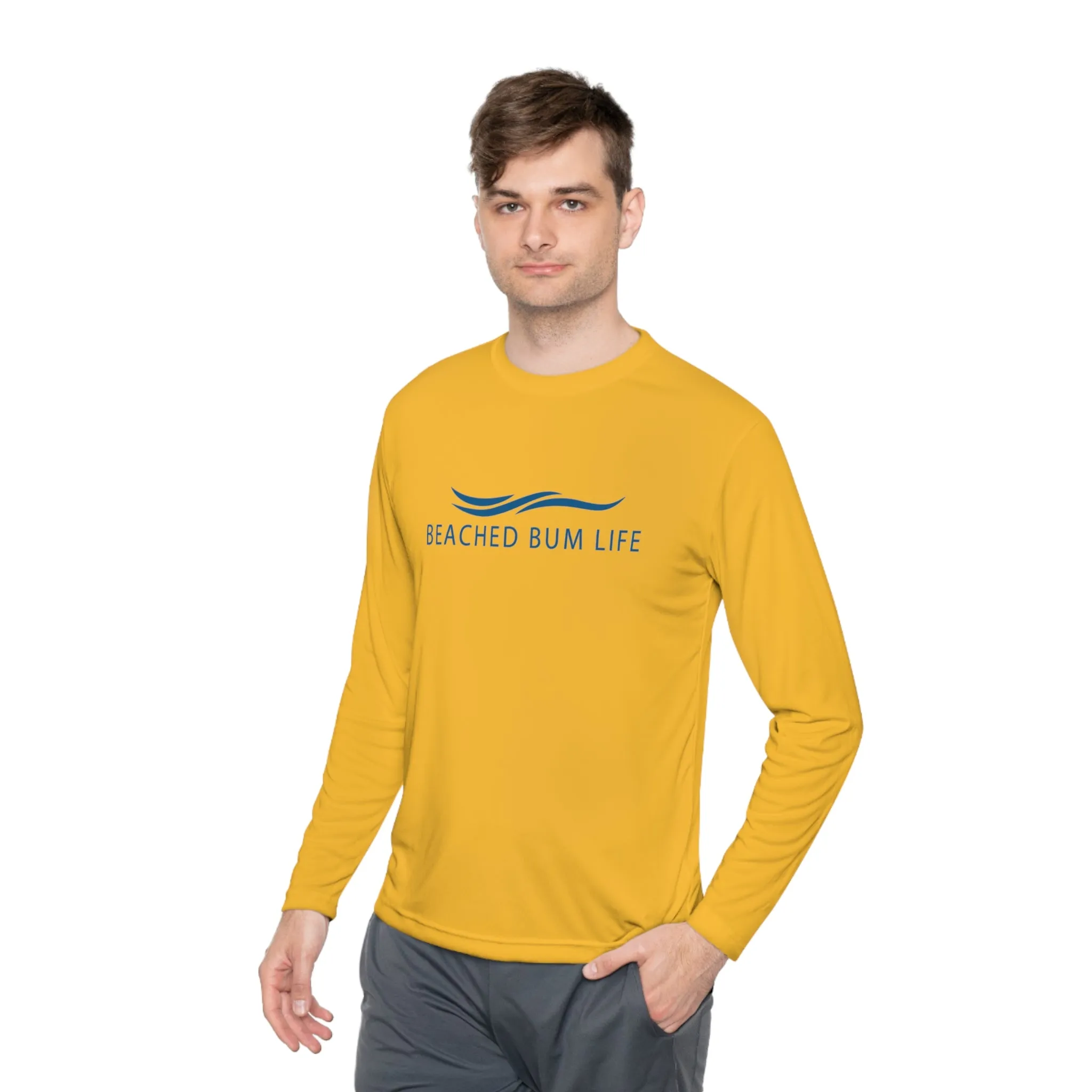 BEACHED BUM LIFE - Unisex Lightweight Long Sleeve Tee
