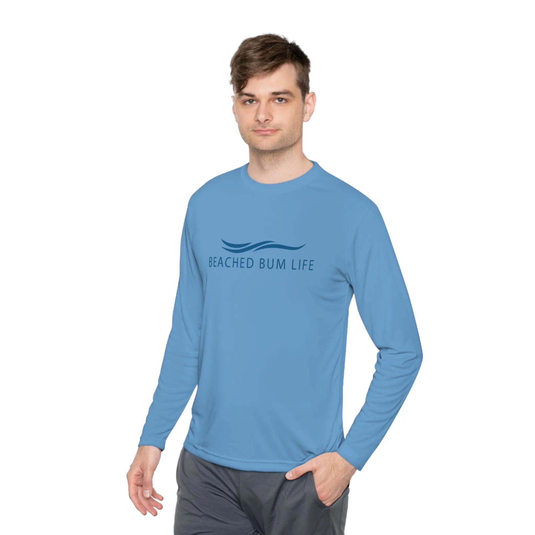 BEACHED BUM LIFE - Unisex Lightweight Long Sleeve Tee