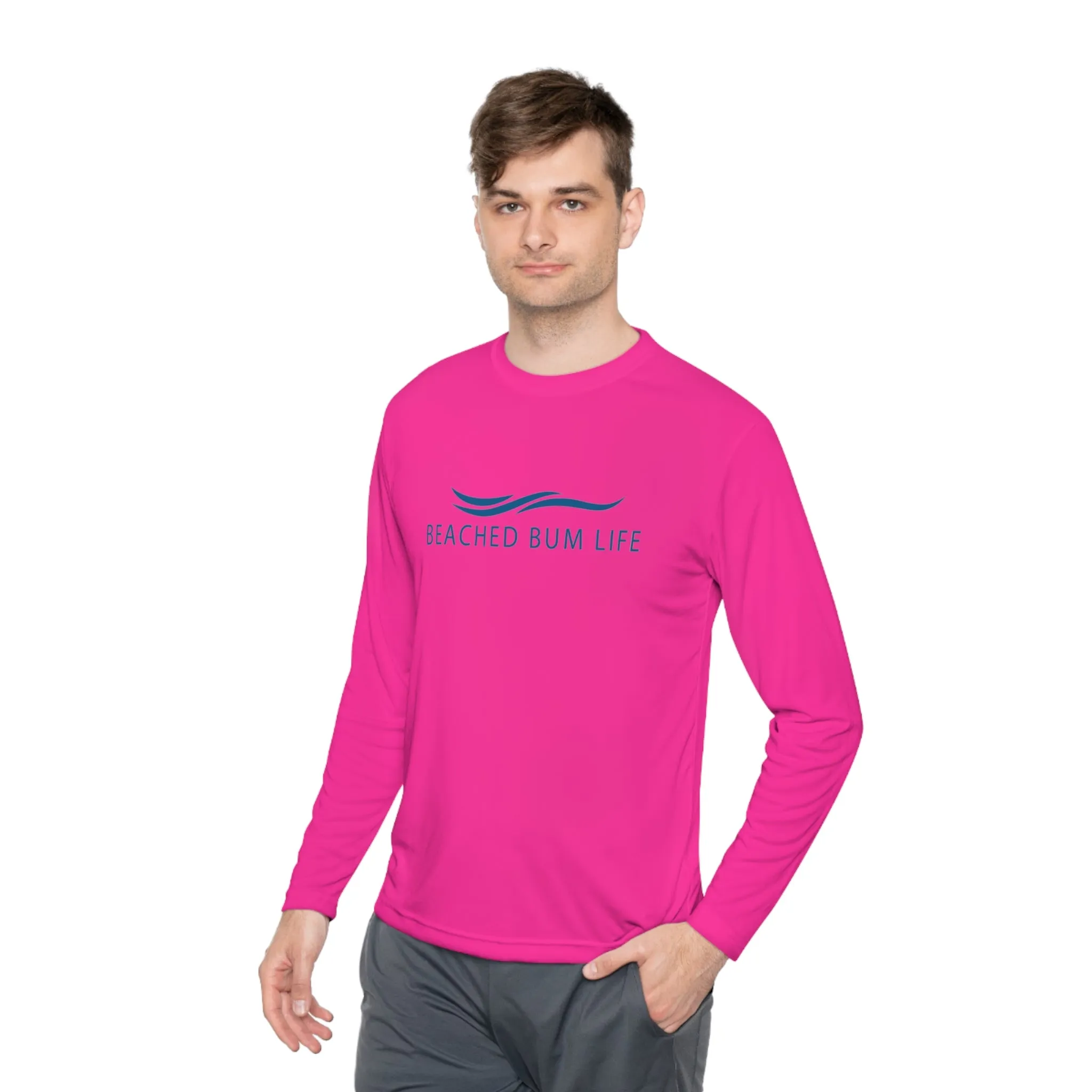 BEACHED BUM LIFE - Unisex Lightweight Long Sleeve Tee