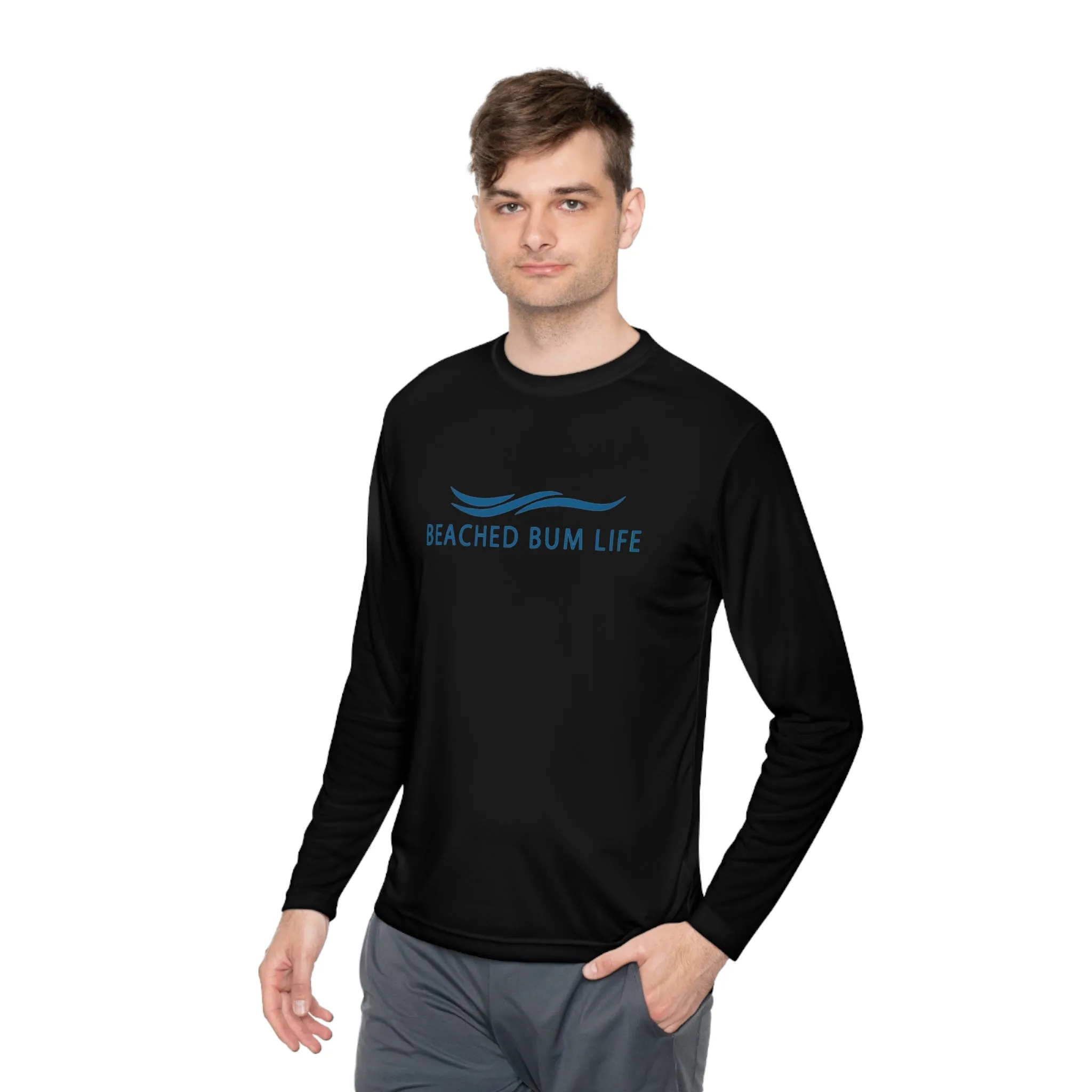 BEACHED BUM LIFE - Unisex Lightweight Long Sleeve Tee