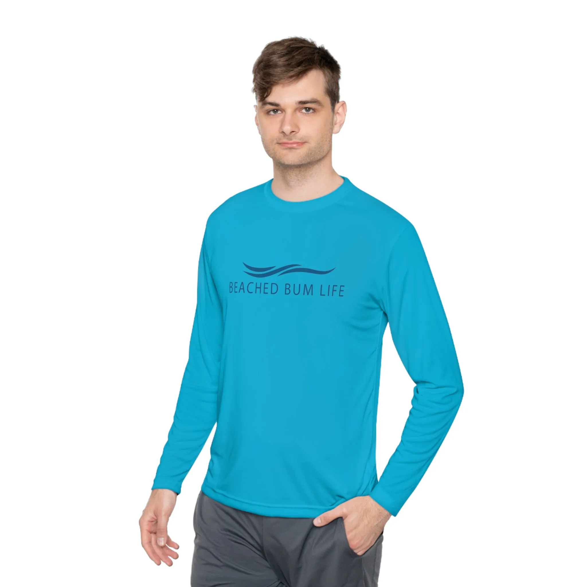 BEACHED BUM LIFE - Unisex Lightweight Long Sleeve Tee
