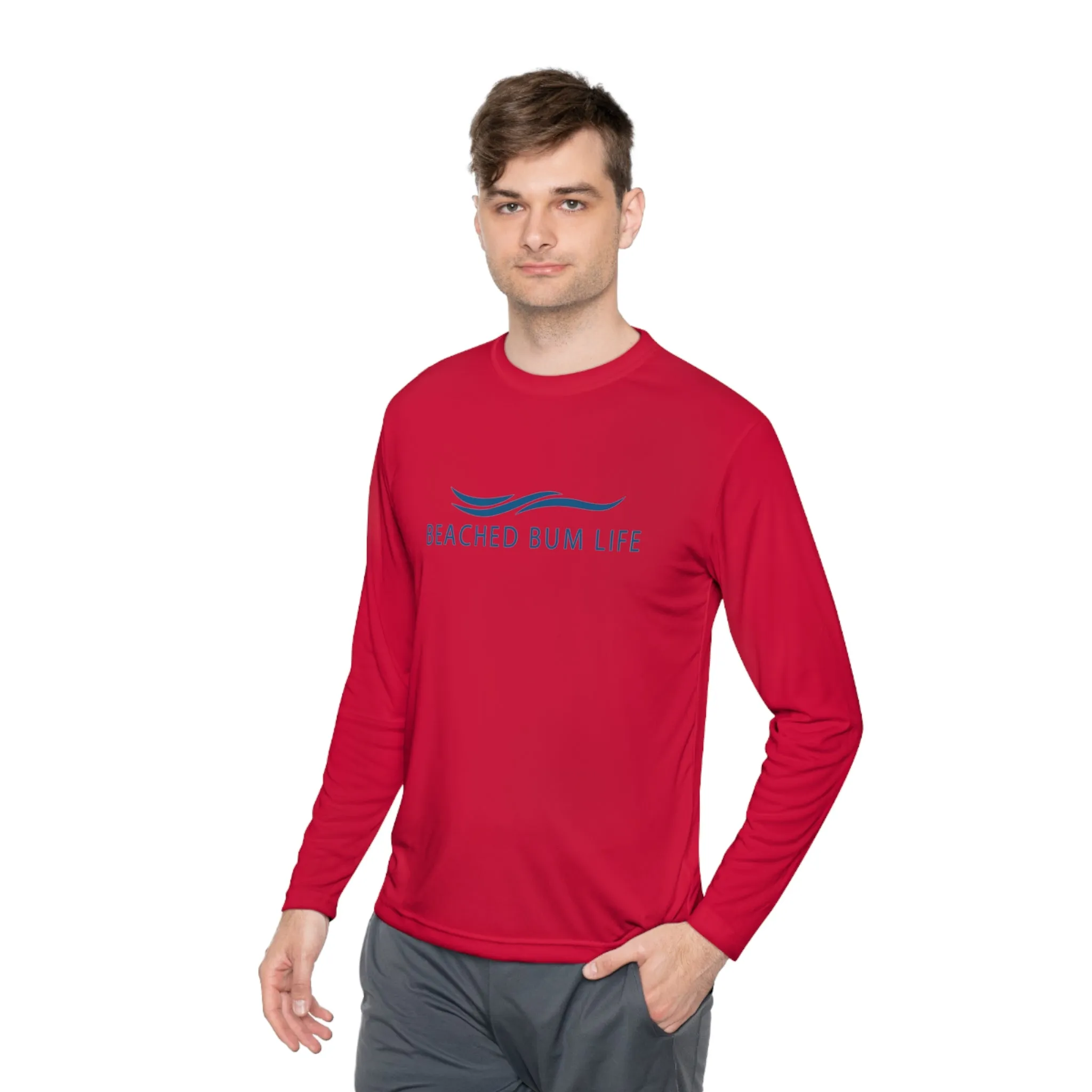 BEACHED BUM LIFE - Unisex Lightweight Long Sleeve Tee