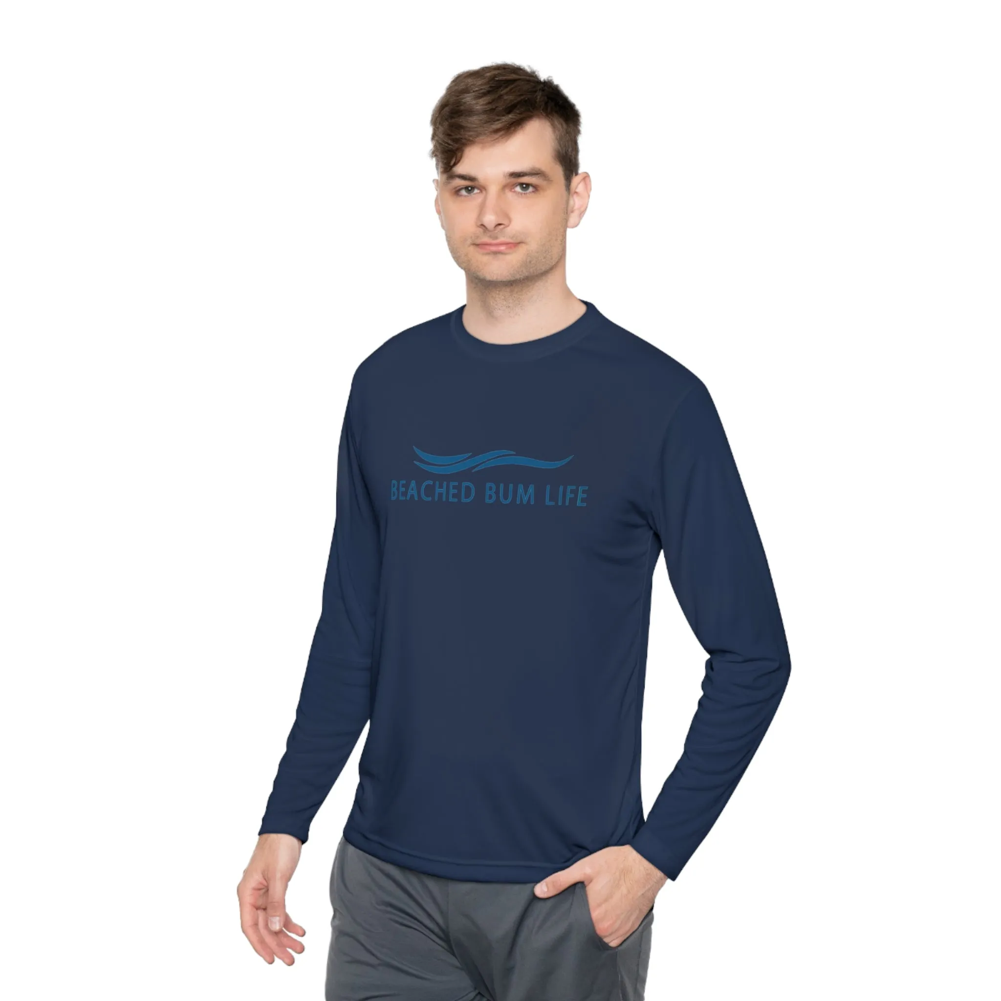 BEACHED BUM LIFE - Unisex Lightweight Long Sleeve Tee