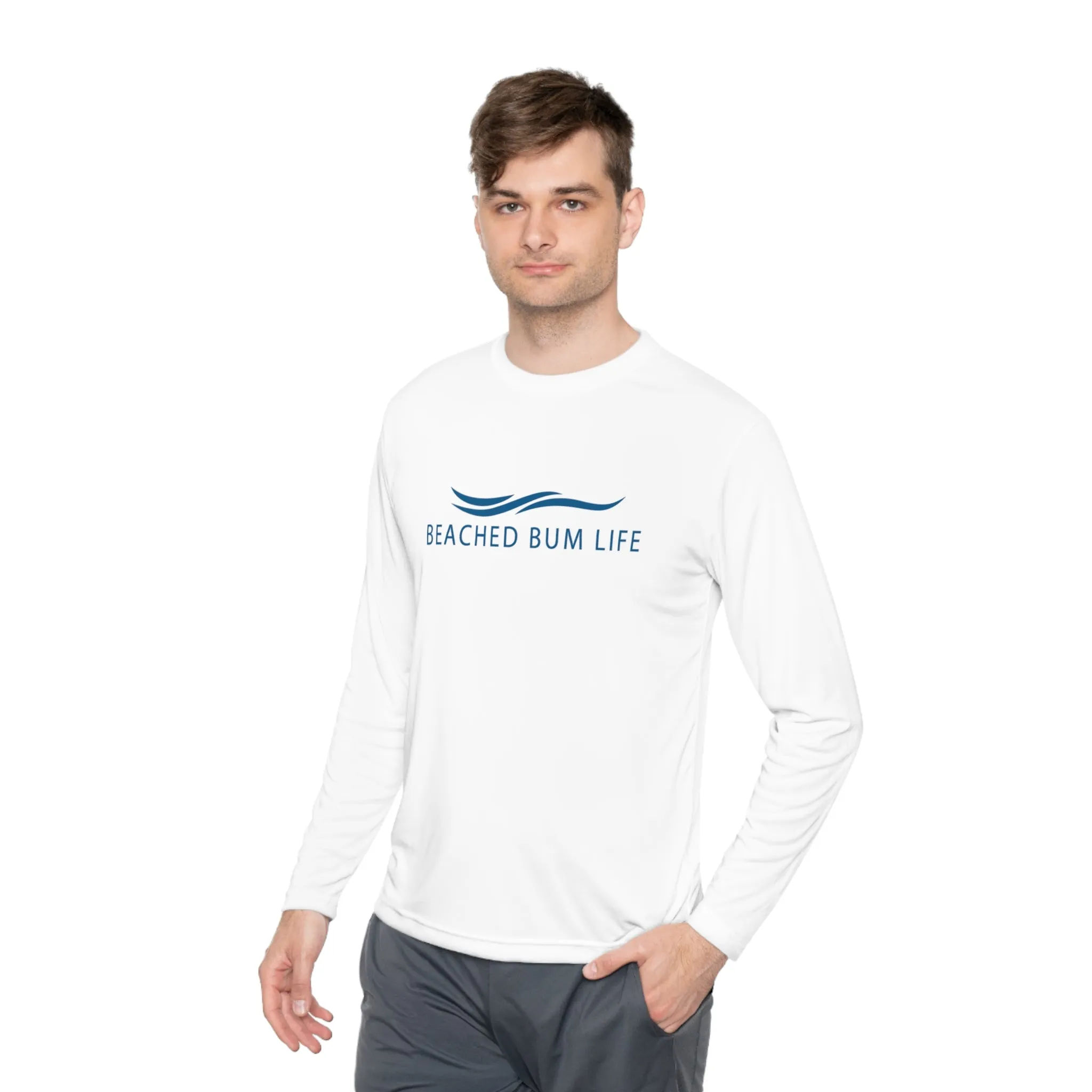 BEACHED BUM LIFE - Unisex Lightweight Long Sleeve Tee