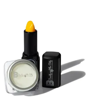 Beauty and the City Vegan Moisturizing Lip Salve & Lip Scrub
