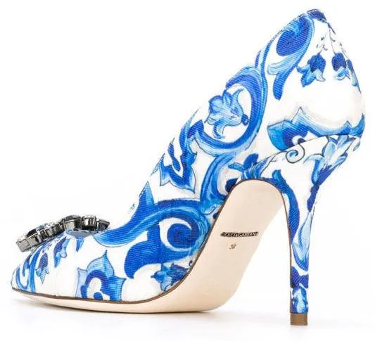 'Bellucci Majolica' Embellished Pumps