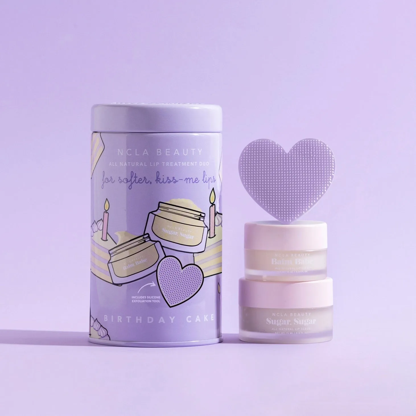 Birthday Cake Lip Care Set   Lip Scrubber
