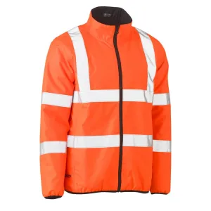 Bisley BJ6350HT Hi-Vis Taped Reversible Puffer Jacket Orange