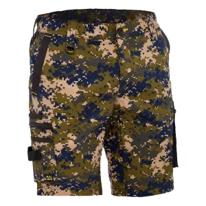 Bisley BSHC1337 Canvas Camo Cargo Short Army Digital - Limited Edition