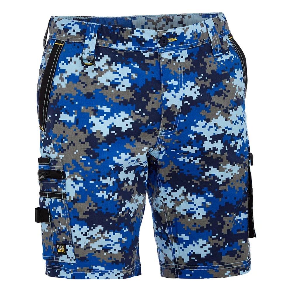 Bisley BSHC1337 Canvas Camo Cargo Short - Limited Edition