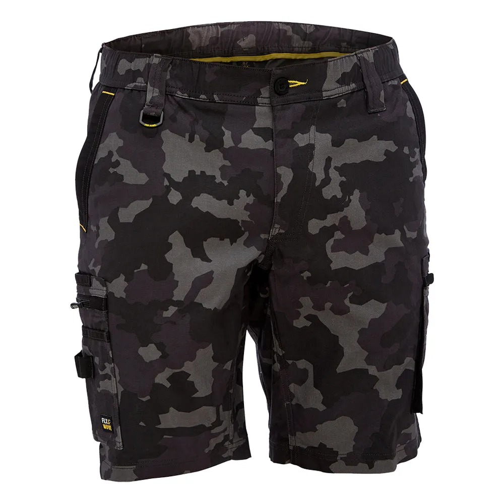Bisley BSHC1337 Canvas Camo Cargo Short - Limited Edition