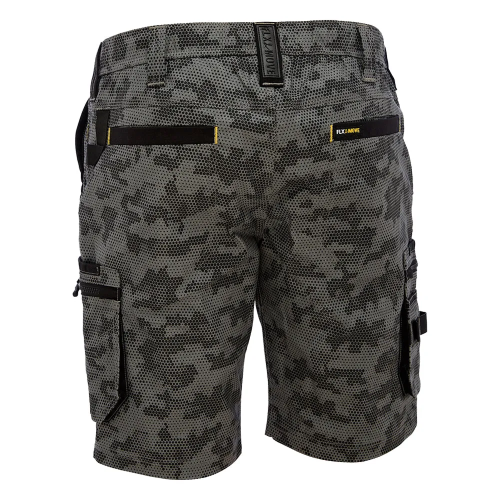 Bisley BSHC1337 Canvas Camo Cargo Short - Limited Edition